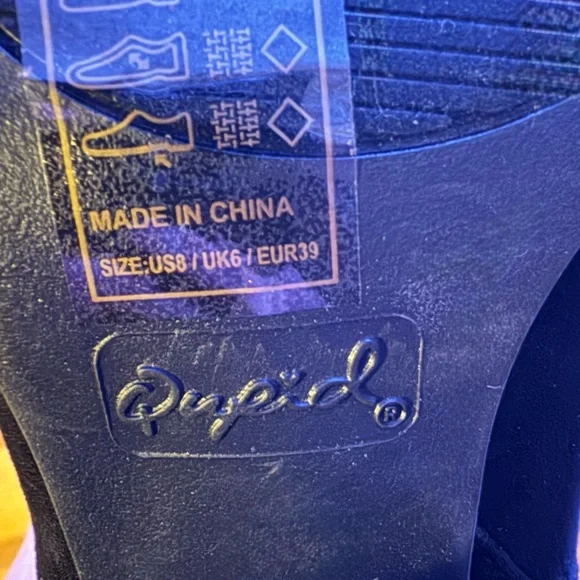 NWOT Black with Design Trim Women’s Ankle Booties - Picture 10 of 10